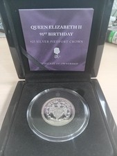 Queen 91st Birthday Silver
