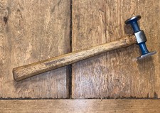 VINTAGE SYKES PICKAVANT ROUND & SQ BUMPING HAMMER S-P560 PANEL BEATING BODY DENT