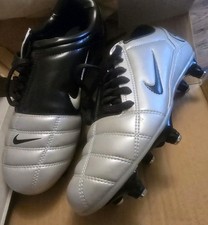 NIKE Total 90 III SG Grey Black 2003 Football Boots UK size 3  050305 Brand New 