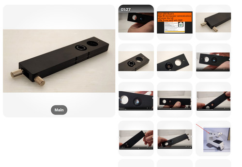 Mint nikon pinhole slider - pinhole,
