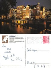 Amsterdam. Houseboats in the