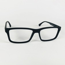 EMPORIO ARMANI eyeglasses MATT BLACK SQUARE glasses frame MOD: EA 3038 5063
