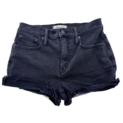 Madewell denim shorts black - denim,