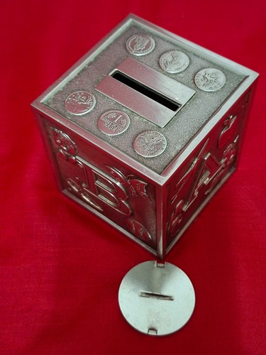Vintage alphabet block - alphabet, money