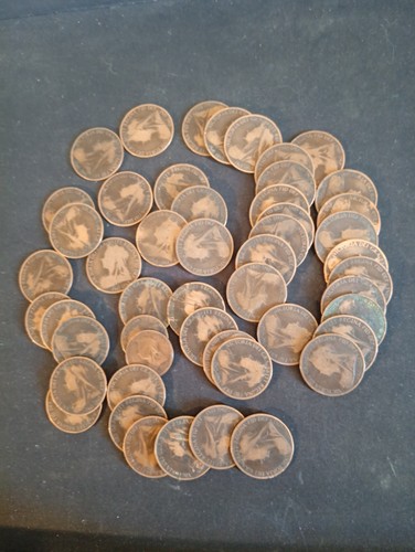 Victoria penny x50 old - x50, head