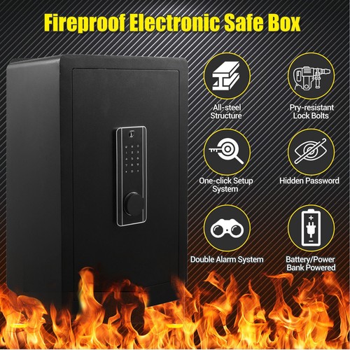 Large door security safe box - large,
