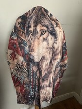  Fleece Blanket Throw Husky