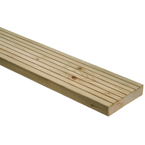New treated timber decking - treated,