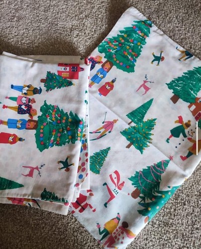 Christmas scene duvet - , cover