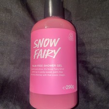 Lush Snow Fairy Shower Gel 290g New Unused Expiry 15/12/2026