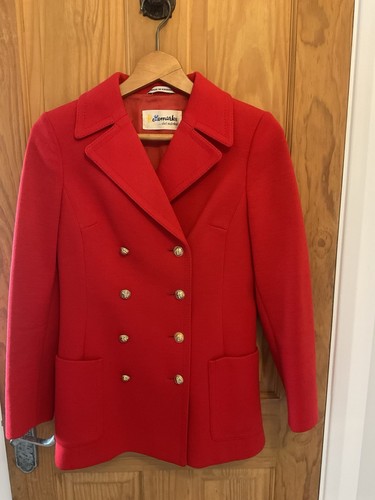 Vintage red hettermarks - hettermarks, coat