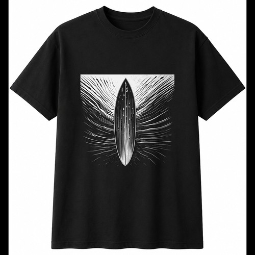 Charcoal surfboard the rain - surfboard,