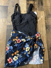 Lands' End One Piece Black