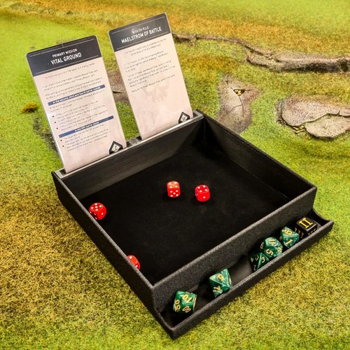 Dice tray for tabletop - dice,