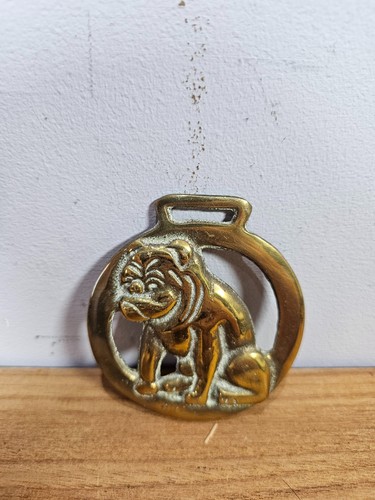 Horse brass bulldog - horse,