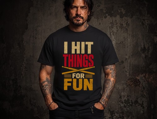 Hit things for fun shirt - things,