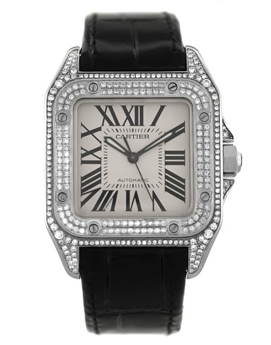 Cartier santos 100 2878 - cartier,
