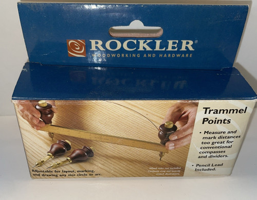 Rockler trammel points set - rockler,