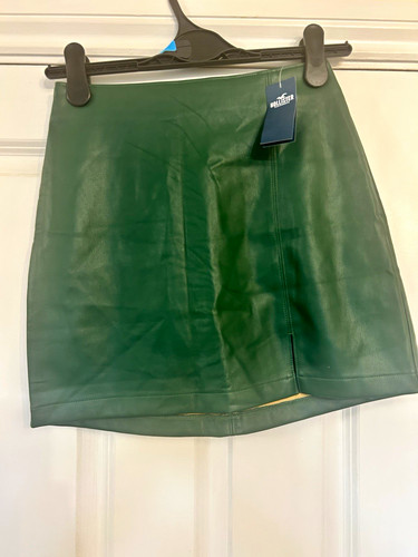 Hollister high rise green faux - hollister,