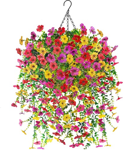 Artificial hanging flower - hanging,