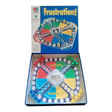 MB Games Frustration Board Game Pop O Matic Vintage 1996 - Preloved Complete GC