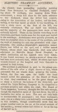 1902 Electric Tram Accident