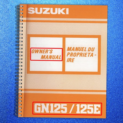 Suzuki gn125 motorcycle owners - suzuki,