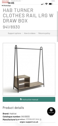 Clothes rail - clothes,