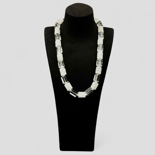 Aura quartz necklace inch - 18,