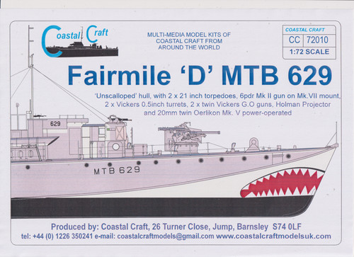 Coastal craft models - models, cc72010
