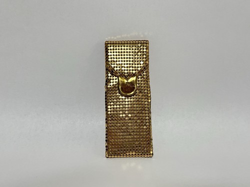 Vintage tiny purse metal gold - vintage,