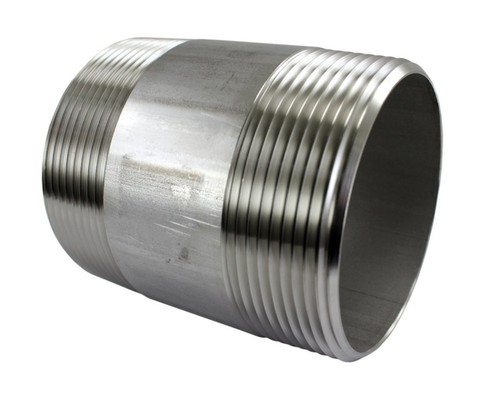 Barrel nipple stainless - nipple,,