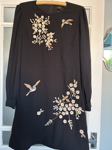 Ted baker black pink bird - baker,