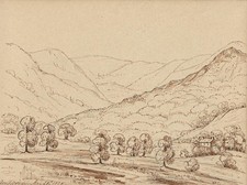 AMBLESIDE CUMBRIA Pen & Ink