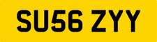 SUE PRIVATE CAR REG NUMBER