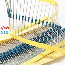 1/4W Resistors metal film 0.1%