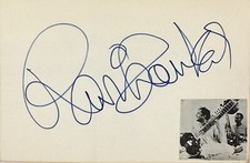 Ravi shankar autograph signed - ravi,