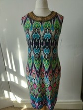 New Rare Sandra Darren Dress size 10 NWT summer stretch bodycon