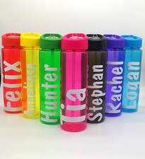 Flip Top Straw Personalised