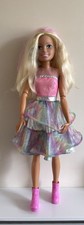 MATTEL JUST PLAY 2016 LARGE TALL SIZE BARBIE DOLL FIGURE  70CM/28" PLEASE READ