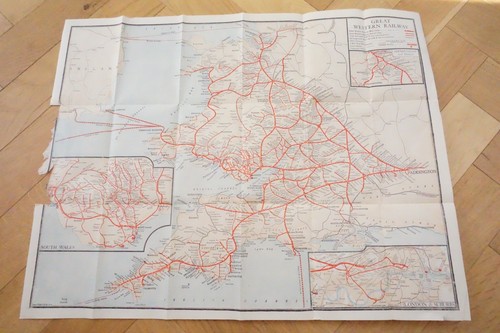 Gwr great western railway map - gwr,