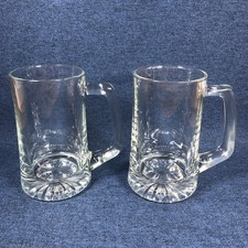 A Pair Of Glass Beer Mug
