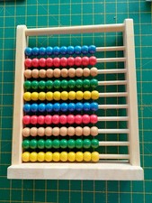Wooden Abacus Pre-owned