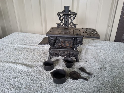 Antique crescent stove - antique,