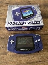 Nintendo Gameboy Advance With Box + Inserts And Case