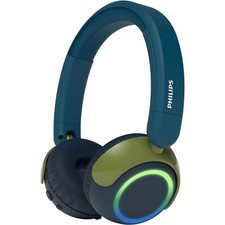 Philips Tech Data Wireless On-Ear Headphone Crystal Teal