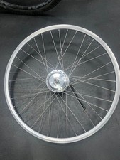 Swytch front motor wheel 700c 36v 250w silver rim/disc vgc 9 pin