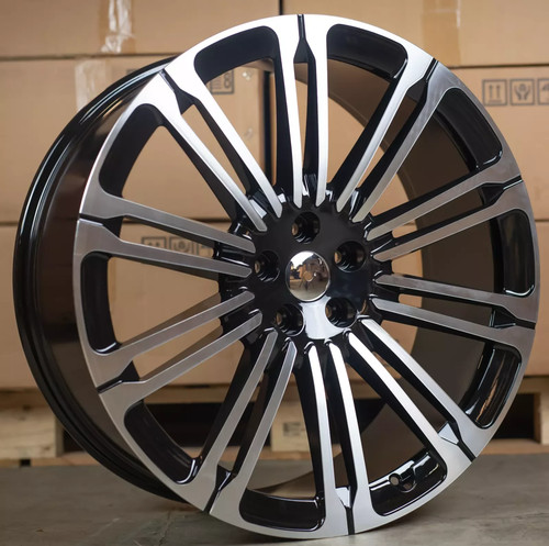 Black pol alloy wheels - pol,