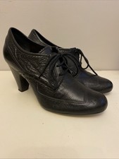 MONSOON - Black Leather 1940s