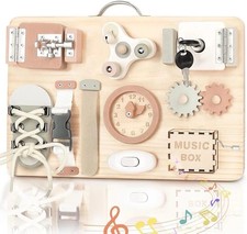 Montessori Wooden Busy Board